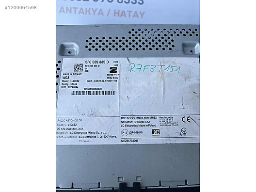 SEAT TOLEDO MULTIMEDIA TEYP 5F0035885D