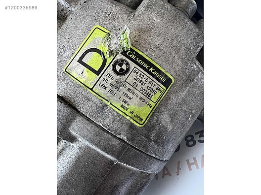 BMW X5 E53 KLİMA KOMPRESÖRÜ 3D38145010 6917866