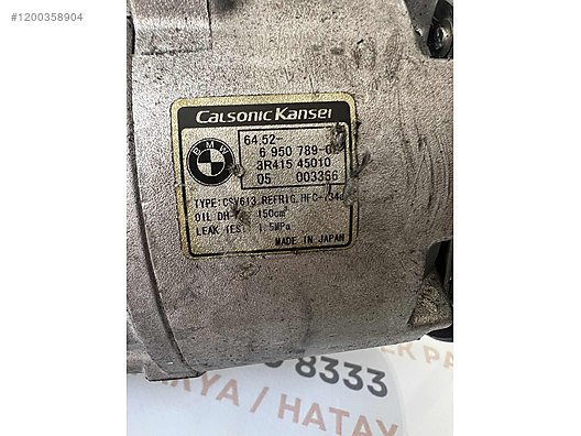 BMW E46 KLİMA KOMPRESÖRÜ 3R41545010 69507890