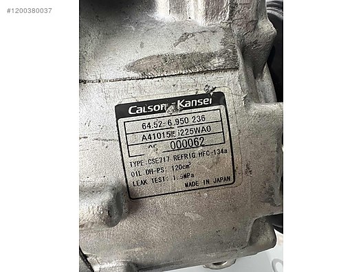 BMW KLİMA KOMPRESÖRÜ 64526950236 64.52-6.950 236