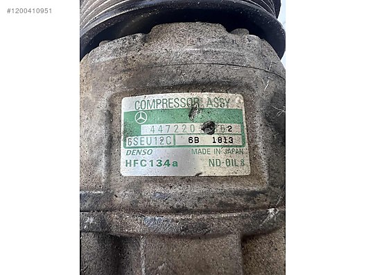 MERCEDES KLİMA KOMPRESÖRÜ A0002307971 447220 6SEU12C