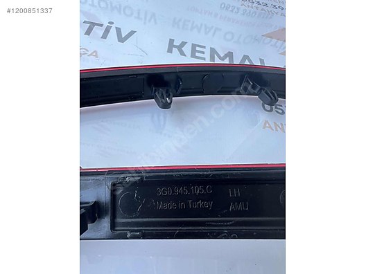VW PASSAT B8 B8.5 ORJİNAL TAMPON REFLEKTÖRÜ 3G0945105 3G0945106