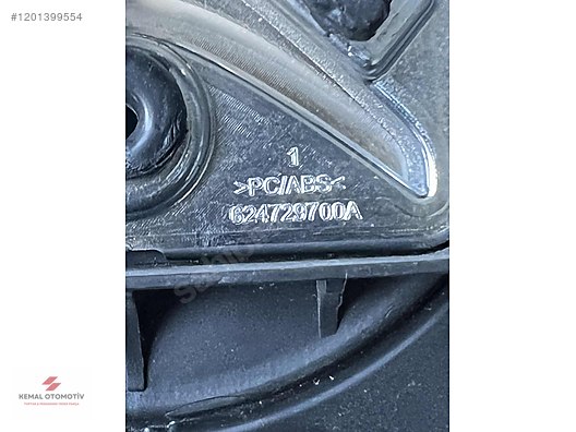 CITROEN C3 C4 C5 DİREKSİYON AIRBAG KAPAĞI SİYAH 624729700A