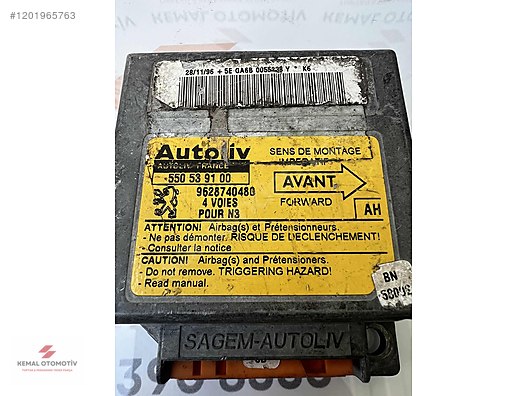PEUGEOT 306 AIRBAG BEYNİ 550539100 9628740480