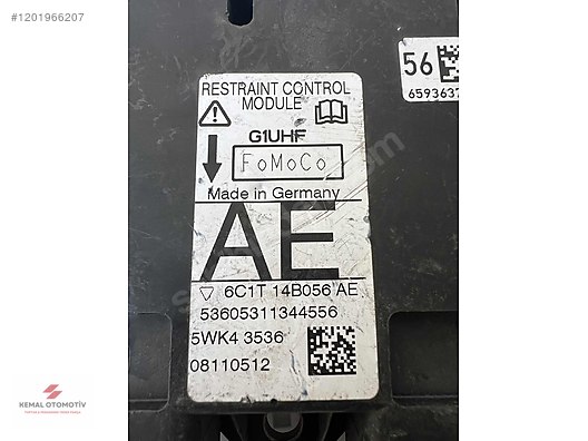 FORD TRANSIT AIRBAG BEYNİ 5WK43536 08110512
