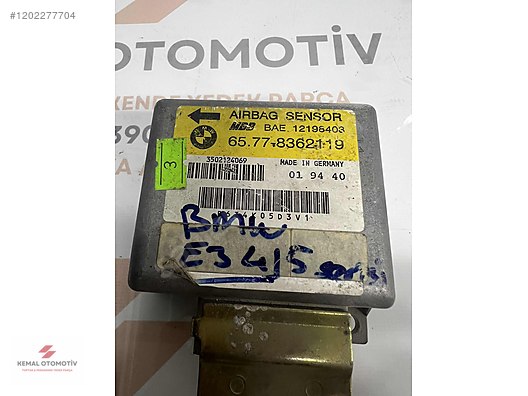 BMW E34 E36 E38 E39 AIRBAG BEYNİ 65778362119 65.77-83621 19