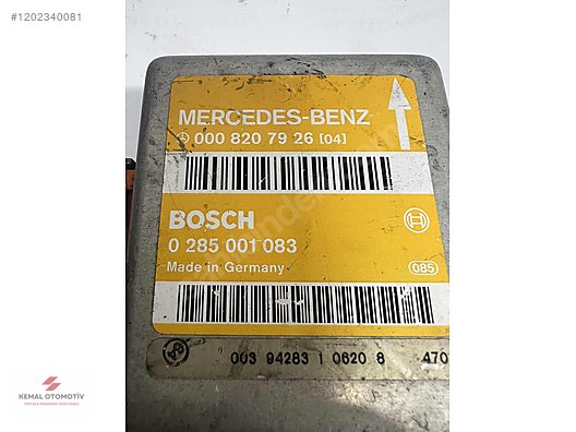 MERCEDES W202 W203 AIRBAG BEYNİ 0008207926 0285001083