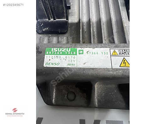OPEL CORSA COMBO MERIVA 1.7DTI MOTOR BEYNİ 8973641320 1125000170