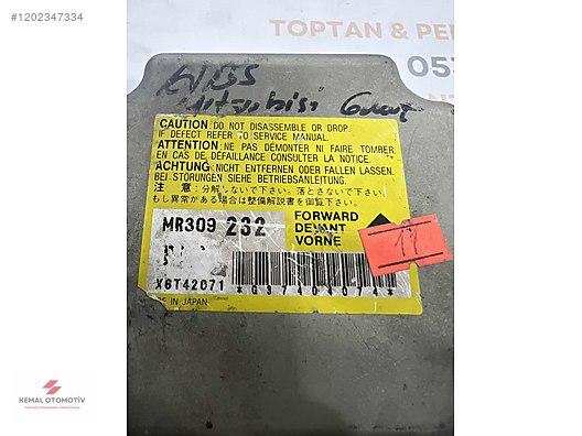 MITSUBISHI GALANT AIRBAG BEYNİ MR309232 X6T42071