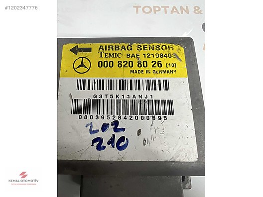 MERCEDES W202 W210 AIRBAG BEYNİ 0008208026 12198403