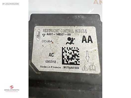 FORD FIESTA AIRBAG BEYNİ AA6T-14B321-AA AA6T14B321AA