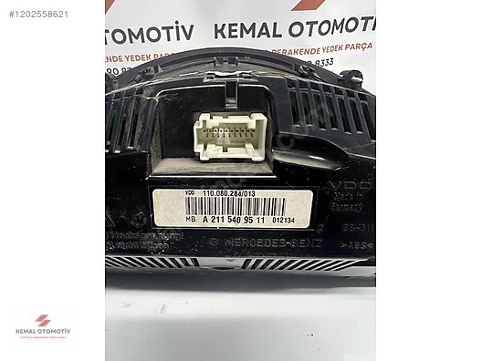 MERCEDES W211 E SERİSİ GÖSTERGE A2115409511 A2116890439