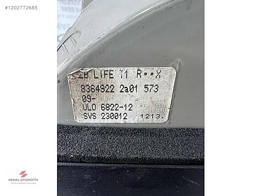 BMW E46 SAĞ STOP 8364922 230012