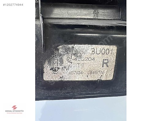 NISSAN ALMERA TINO SAĞ STOP VALEO 26555-BU001 26555BU001