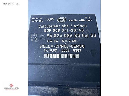 CITROEN C4 FAR KONTROL BEYNİ 5DF009041-20 9682408680