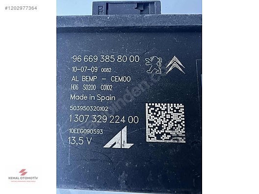 PEUGEOT 3008 5008 FAR KONTROL BEYNİ 966693858000 130732922400