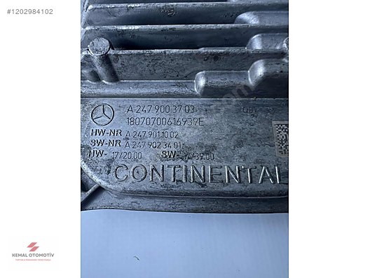 MERCEDES W167 W177 W117 W118 FAR BEYNİ A2479003703