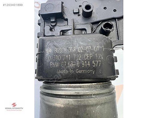 BMW E46 SİLECEK MOTORU 0390241712 0390241712CEP