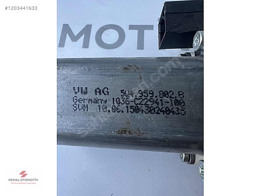 PASSAT B8 GOLF 7 SAĞ ÖN CAM MOTORU 5Q4959802B 5Q4.959.802.B