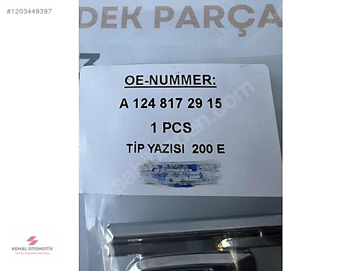 MERCEDES 200E LOGOSU A1248172915