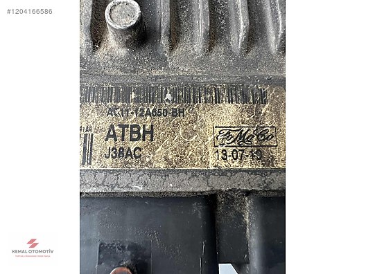 FORD TRANSIT CONNECT MOTOR BEYNİ AT-12A650-BH J38AC SID206
