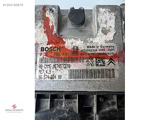 CITROEN C4 MOTOR BEYNİ 0261208491 9657489480