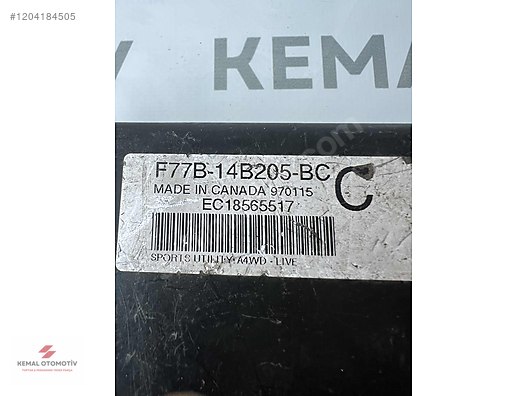 FORD EXPLORER KONFOR BEYNİ F77B-14B205-BC EC 18565517