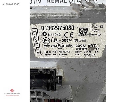 FIAT FIORINO CITROEN NEMO BSI BEYNİ 01362975080