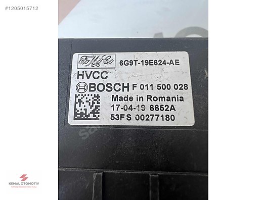 FORD KALORİFER REZİSTANS KONTROL MODÜLÜ 6G9T-19E624-AE 011500028