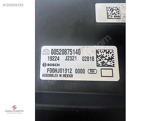 JEEP - FIAT 500 DOBLO PARK SENSÖR BEYNİ 00520875140 F00HJ01912