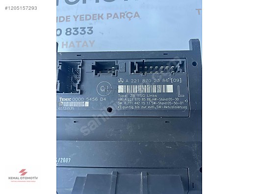 MERCEDES W221 S SERİSİ KOLTUK BEYNİ SOL ÖN A2218702386