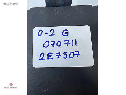 OPEL ASTRA H ZAFIRA SİGORTA KUTUSU