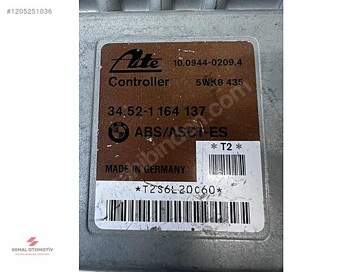 BMW E36 ABS KONTROL BEYNİ 1164137 5WK8435