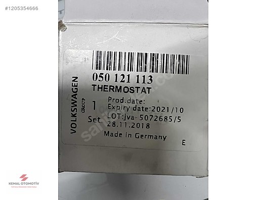 GOLF 4 5 BORA JETTA PASSAT TERMOSTAT 050121113C