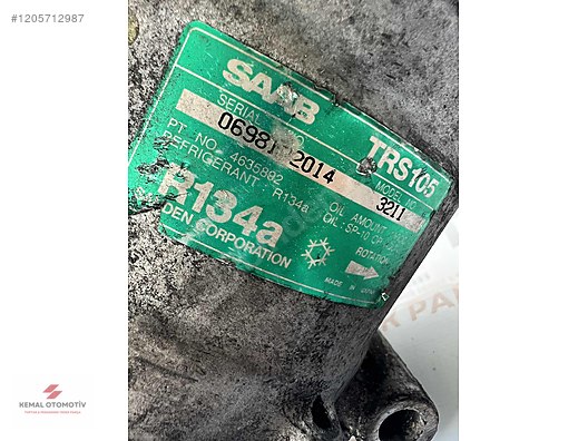 SAAB 9-3 KLİMA KOMPRESÖRÜ TRS105 3211 4635892 R134a