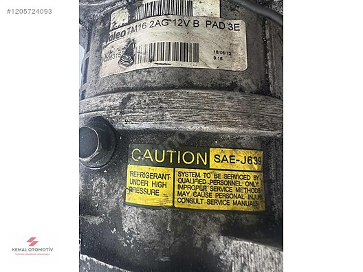 VALEO SELTEC Z0006398A N205315E OFF ROAD KLİMA KOMPRESÖRÜ