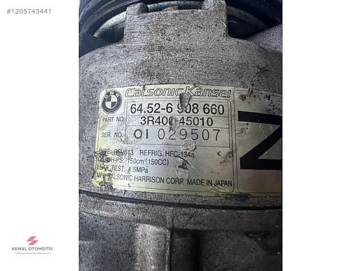 BMW E46 E90 KLİMA KOMPRESÖRÜ N42 N45 N46 64.52- 6908660 029507