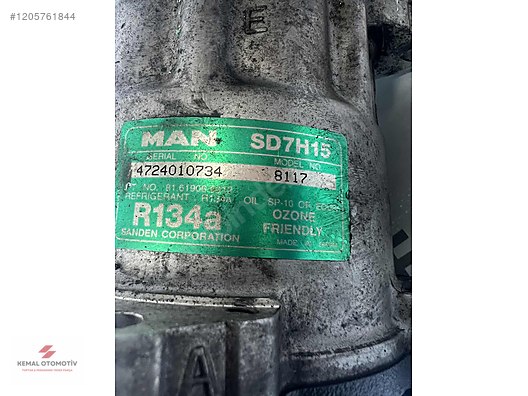 MAN SD7H15 4724010734 KLİMA KOMPRESÖRÜ