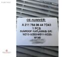 MERCEDES W140 W202 W210 W211 W220 SUNROOF IZGARASI GRİ
