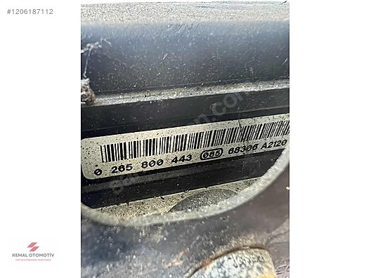 OPEL CORSA C MERIVA COMBO C ABS BEYNİ 0265231583 0265800443