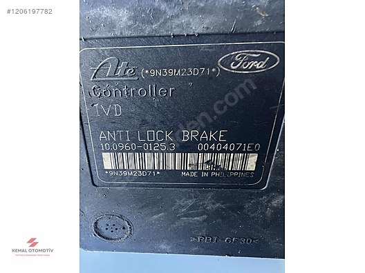 FORD FOCUS C-MAX ABS BEYNİ 00404071E0 10.0960-0125.3
