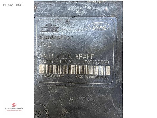 FORD FOCUS MAZDA 3 ABS BEYNİ 10.0960-0115.3 00001395G0