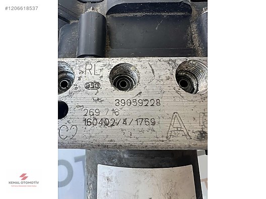 OPEL ASTRA K ABS BEYNİ 2265106539 0265956257 39059228