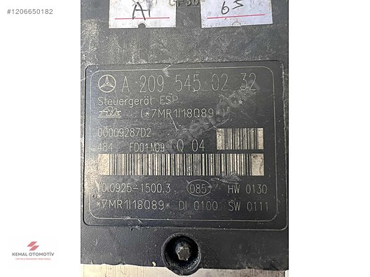 MERCEDES W203 W209 ABS BEYNİ A2095450232 A0034319412