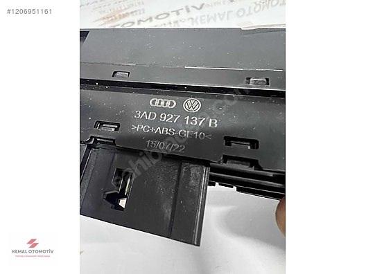PASSAT B7 EL FREN AUTO HOLD ESP START STOP DÜĞMESİ 3AD927137B