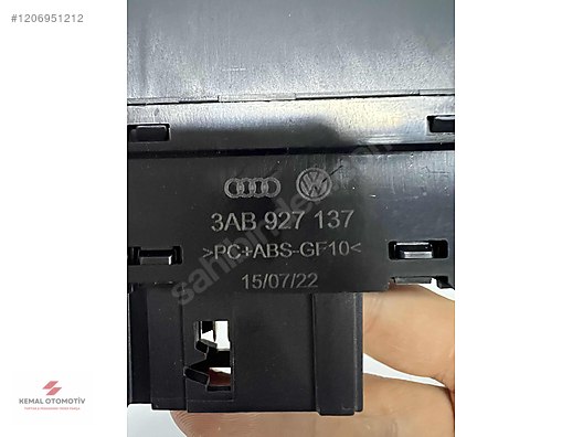 VOLKSWAGEN PASSAT B7 EL FRENİ AUTO HOLD ESP DÜĞMESİ 3AB927137