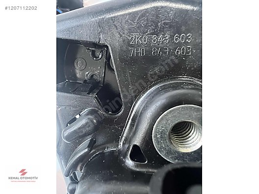 VW TRANSPORTER T5 CADDY SÜRGÜLÜ KAPI KİLİDİ 2K0843603 7H0843603