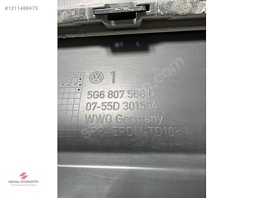 GOLF 7 ARKA TAMPON VE DİFÜZOR 5G6807568D BEYAZ