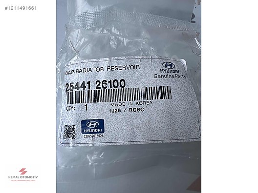 HYUNDAI KIA RADYATÖR SU DEPO KAPAĞI 25441 26100 2544126100