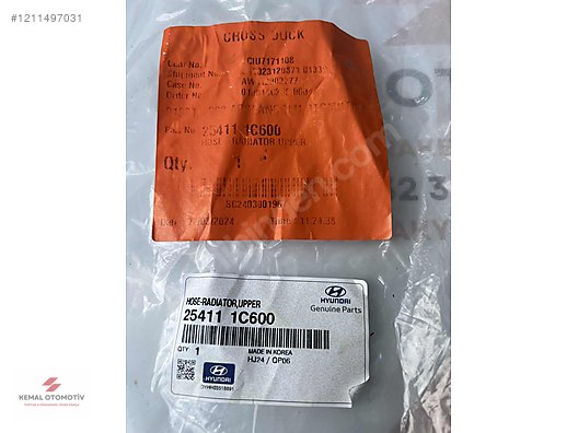 HYUNDAI GETZ RADYATÖR ÜST HORTUMU 25411 1C600 254111C600